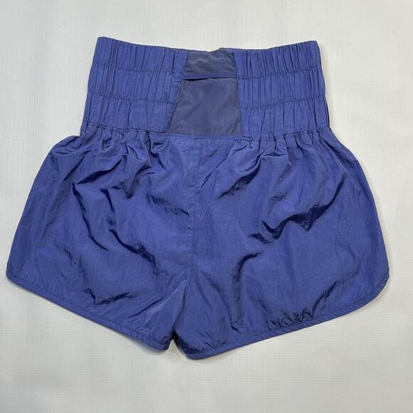 Free People Movement Shorts Womens Small The Way Home High Waisted Smocked Lined - Picture 12 of 12